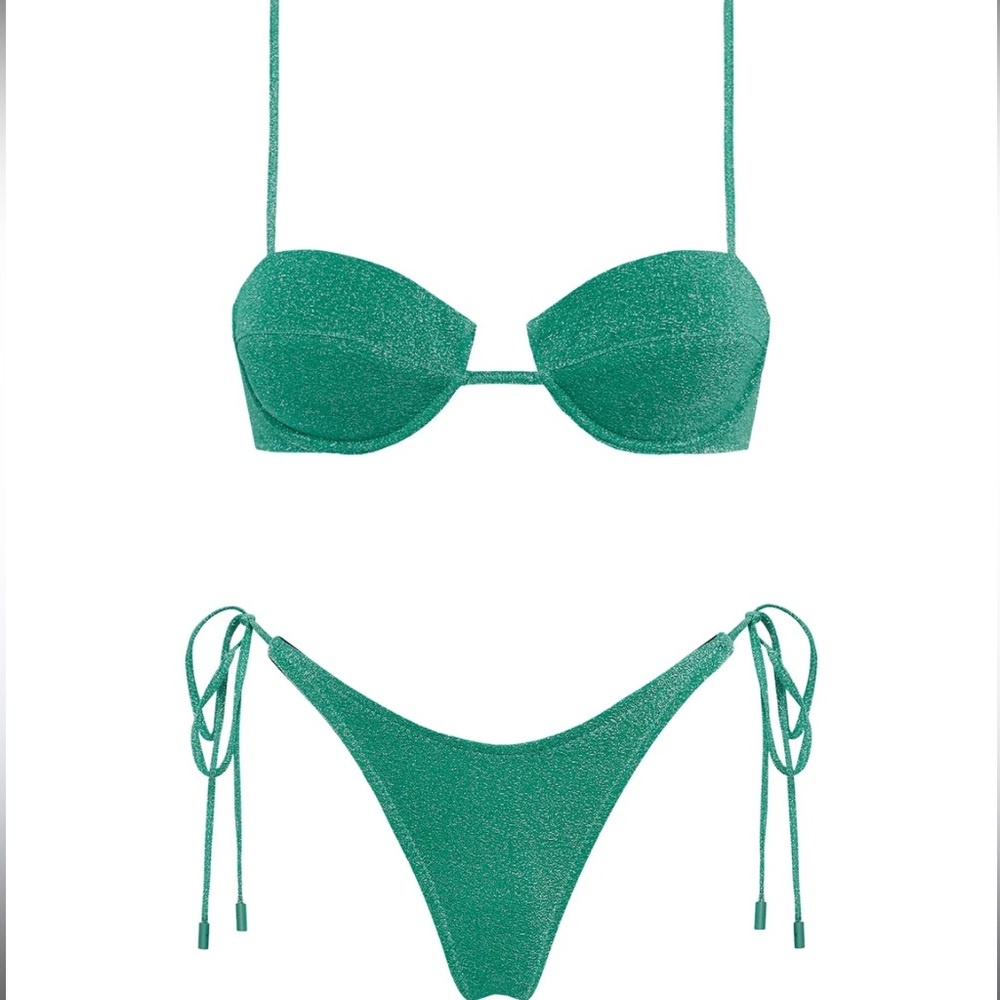 Triangl Swimwear Green Bikini
